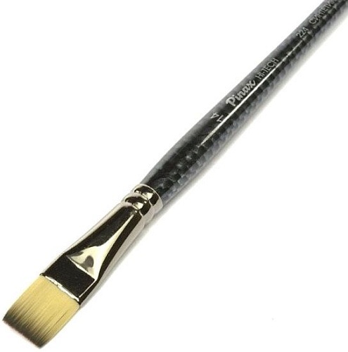 Кисть для рисования Pinax Artists Hi-tech №12 224212 (синтетика, плоская)