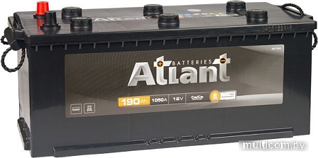 Автомобильный аккумулятор Atlant Black L+ (190 А·ч)