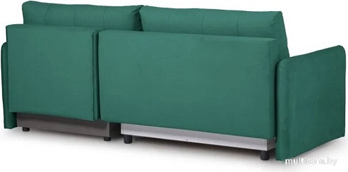 Угловой диван Mio Tesoro Скай 343 угловой (зеленый 892)