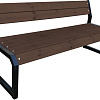 Скамейка M-Group Модерн 40 18190420 (без покрытия, 2м)
