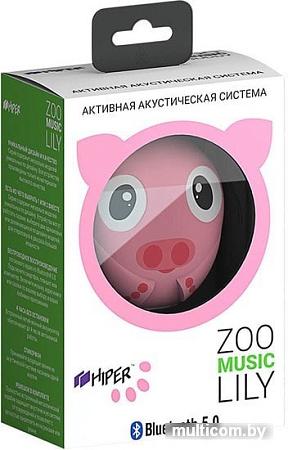 Беспроводная колонка Hiper Zoo (lily pig)