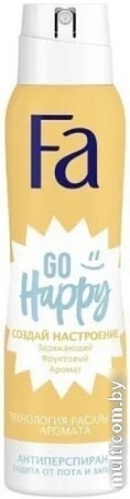 Дезодорант-спрей Fa Go Happy Создай настроение 150 мл