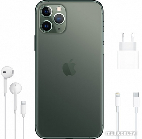 Смартфон Apple iPhone 11 Pro 64GB Dual SIM (темно-зеленый)