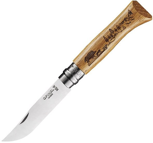 Складной нож Opinel N°8 Animalia 2020 (кабан)