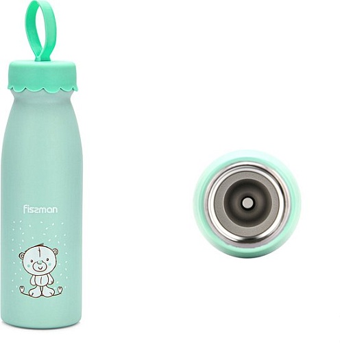 Фляга-термос Fissman 9645 450 мл (светло-зеленый)