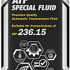 Трансмиссионное масло Mannol ATF Special Fluid 236.15 MN8215-1ME 1л