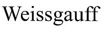 Weissgauff
