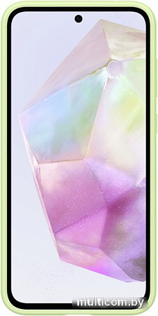 Чехол для телефона Samsung Card Slot Case Galaxy A35 (лаймовый)