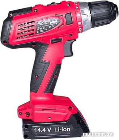 Дрель-шуруповерт Slogger CD114Li (с 2-мя АКБ, кейс)