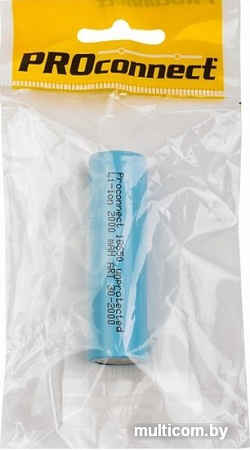Аккумуляторы PROconnect 18650 2000mAh 30-2000-01