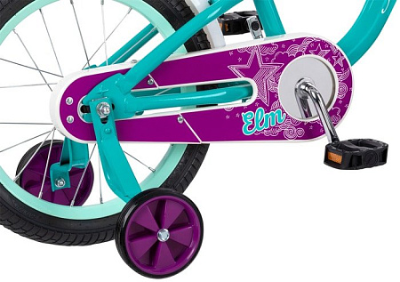 Детский велосипед Schwinn Elm 16 2021 S0615RUBWB (голубой/фиолетовый)