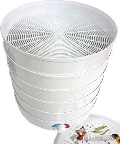 Сушилка для овощей и фруктов Спектр-Прибор Ветерок-5 (5 поддонов, белый)