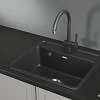 Кухонная мойка Granula Standart ST-5601 (черный)