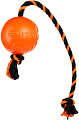 Игрушка для собак Doglike Мяч с канатом средний D-3925 (оранжевый)