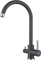 Смеситель GranFest Quarz GF-Z5420 (темно-серый)