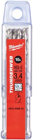 Набор оснастки Milwaukee 4932459843 (10 предметов)