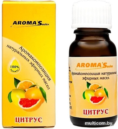 Aroma Saules Смесь эфирных масел Цитрус 10 мл