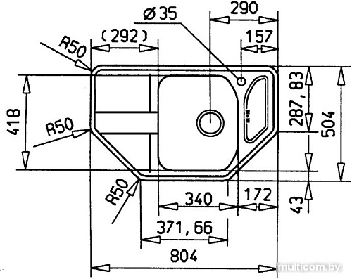Кухонная мойка TEKA Stena 45 E-MTX (12131021)