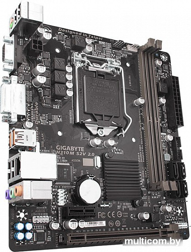 Материнская плата Gigabyte H310M S2V 2.0 (rev. 1.0)