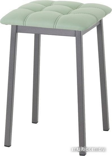 Табурет AMC Comfort 7К4.10 (кожзам, мятный/графит)