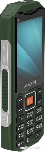 Телефон Maxvi T19 (зеленый)