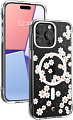 Чехол для телефона Spigen Cyrill Cecile Mag для iPhone 15 Pro Max ACS06624 (прозрачный/цветы)