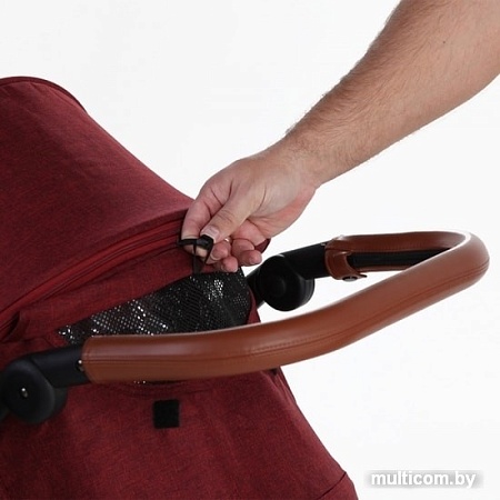 Коляска прогулочная «книга» Carrello Milano (velvet blue)