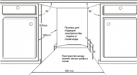 Посудомоечная машина Candy CDI P96-07