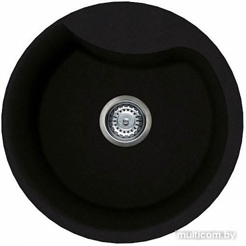 Кухонная мойка Elleci Ego Round Full Black 40