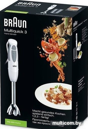 Погружной блендер Braun Multiquick 1 MQ 100 Curry