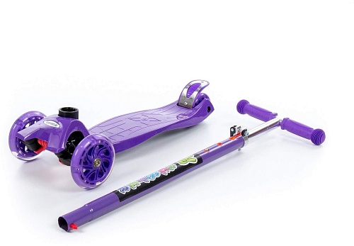 Двухколесный детский самокат Полесье 0072 94513 (фиолетовый)
