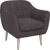 Интерьерное кресло Rivalli Реймс (Lamb Vision/коричневый)