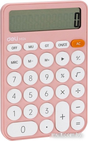Калькулятор Deli EM124PINK