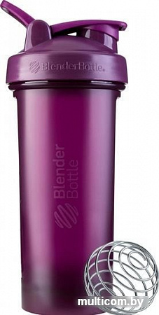 Шейкер спортивный Blender Bottle Classic V2 Full Color сливовый BB-CLV228-FCP