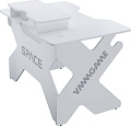 Геймерский стол VMM Game Space 120 Light белый BASE ST-1-BS-1-WWE-120SET