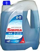 Охлаждающая жидкость Sibiria G-11 -40 синий 5л