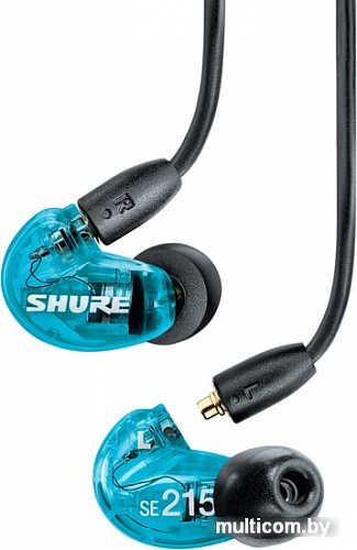 Наушники Shure SE215SPE-B+BT2-EFS