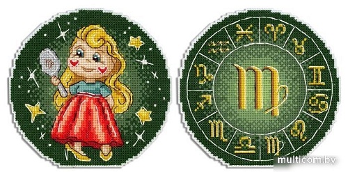 Набор для вышивания Жар-Птица Знаки зодиака. Дева.