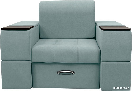 Сириус Лидер-13 ППУ 135x110 (Eva 25 велюр светло-зеленый)