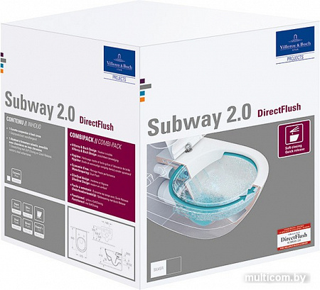 Унитаз Villeroy & Boch Subway 2.0 [5614 R201]