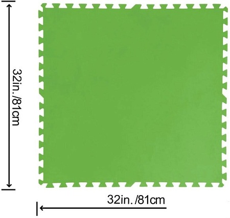 Bestway Подстилка-пазл, 9 шт, 78х78 см 58636