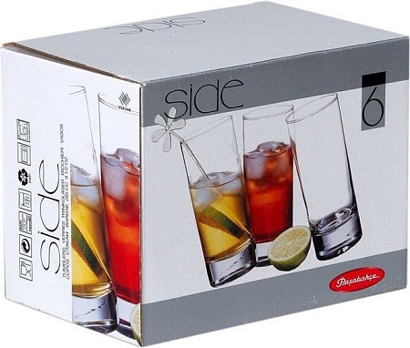 Набор стаканов для воды и напитков Pasabahce Side 42469