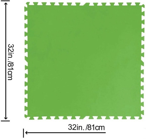Bestway Подстилка-пазл, 9 шт, 78х78 см 58636