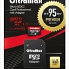 Карта памяти OltraMax Premium Series microSDXC 256GB OM256GCSDXC10UHS-1-PRU3 (с адаптером)