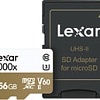Карта памяти Lexar LSDMI256CBEU1000R microSDXC 256GB + адаптер
