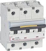 Выключатель автоматический Legrand DX3 3P C 100A 16kA 4.5M 409281