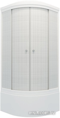 Душевая кабина Triton Стандарт Б3 90x90 (белый лен)