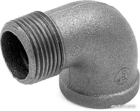 Фитинг Fittex PLUS Угольник сантехнический Ду 50 (2") ВР/НР 128-0878 (чугун)