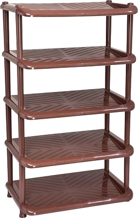 Полка для обуви Полимербыт Комфорт 4392502 (коричневый)