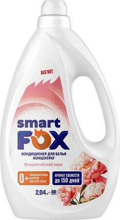 Кондиционер для белья Smart FOX Флорентийский пион 190038 (2.04 л)